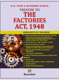  Buy TREATISE TO THE FACTORIES ACT, 1948
